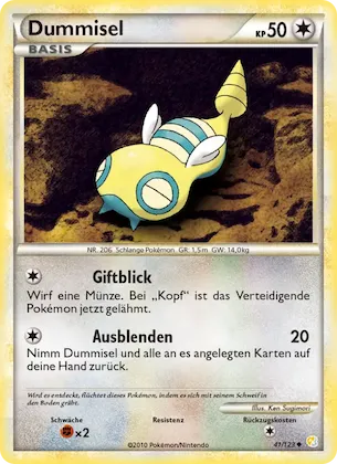 Dummisel Nr. 41 – HeartGold SoulSilver