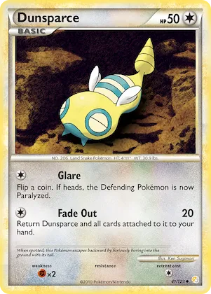 Dunsparce #41 – HeartGold & SoulSilver