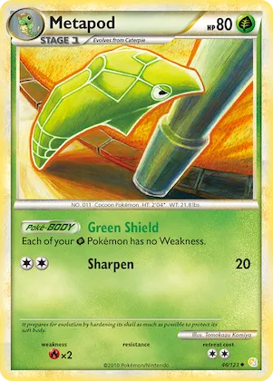 Metapod #46 – HeartGold & SoulSilver