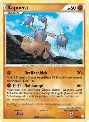 Kapoera Nr. 5 – HeartGold SoulSilver