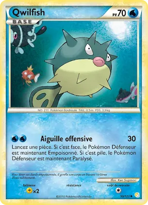 Qwilfish n° 50 – HeartGold SoulSilver