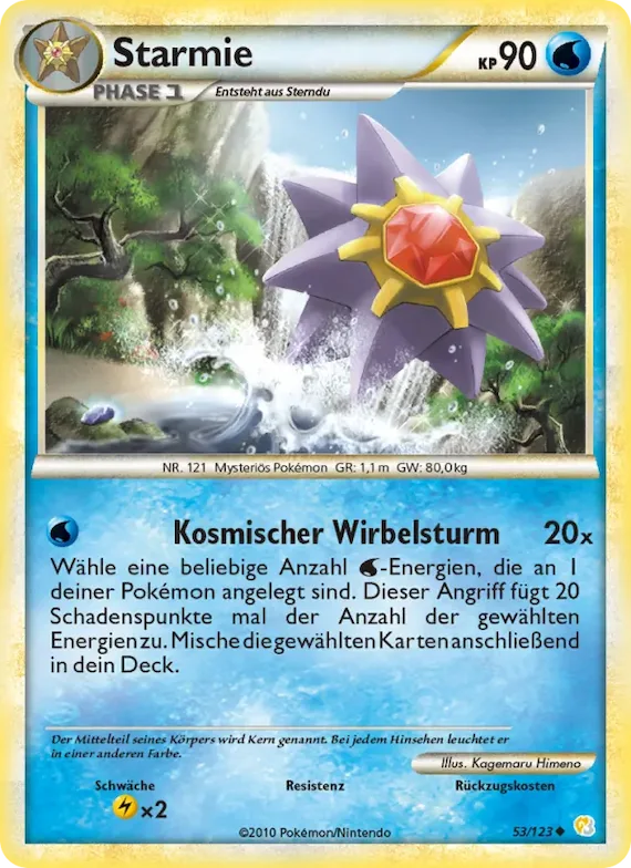Starmie 53 – HeartGold SoulSilver
