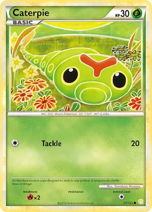 Caterpie #57 – HeartGold & SoulSilver