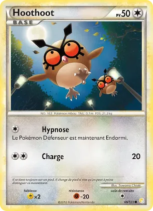 Hoothoot n° 66 – HeartGold SoulSilver