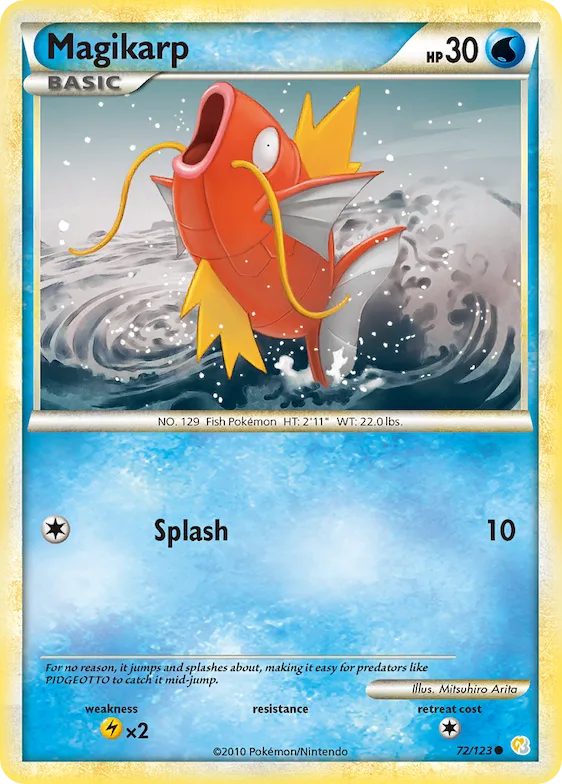 Magikarp #72 – HeartGold & SoulSilver