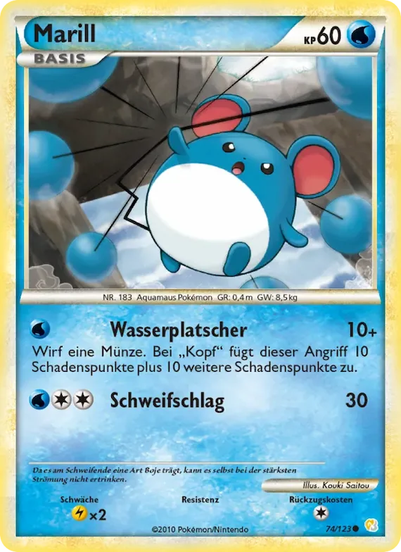 Marill 74 – HeartGold SoulSilver