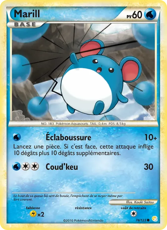Marill 74 – HeartGold SoulSilver