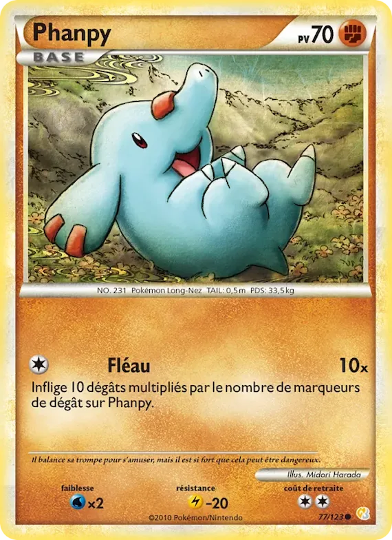 Phanpy 77 – HeartGold SoulSilver