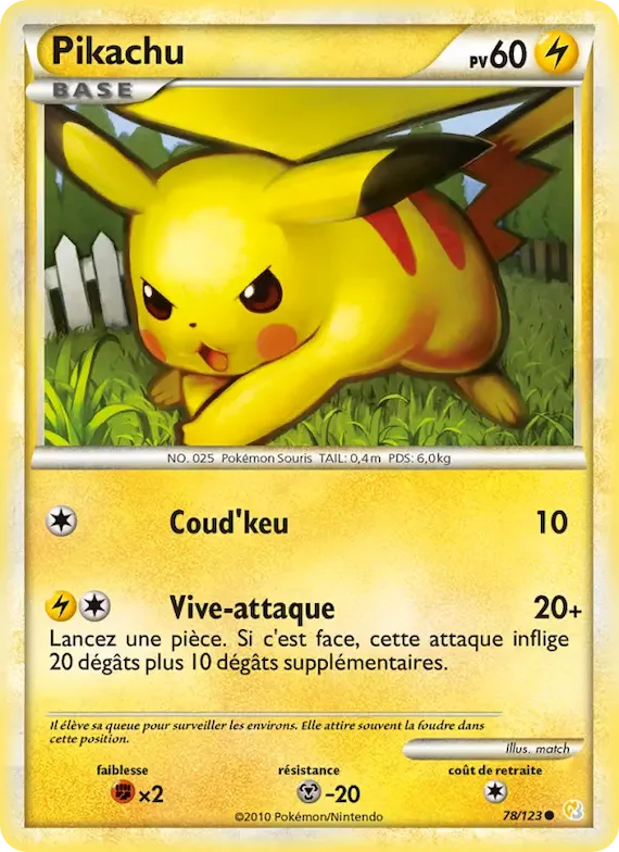 Pikachu 78 – HeartGold SoulSilver