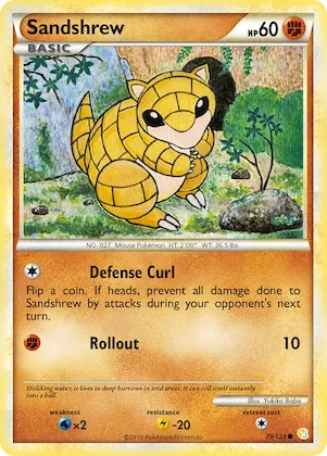 Sandshrew #79 – HeartGold & SoulSilver