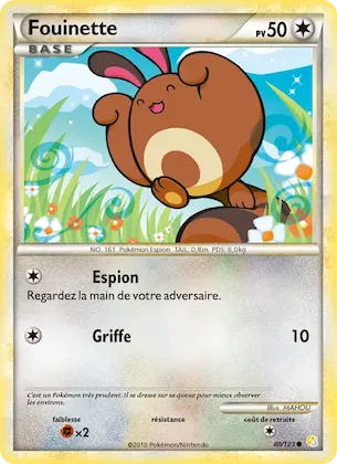 Fouinette n° 80 – HeartGold SoulSilver