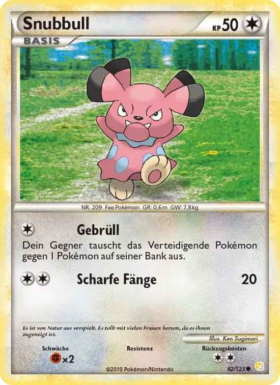 Snubbull 82 – HeartGold SoulSilver