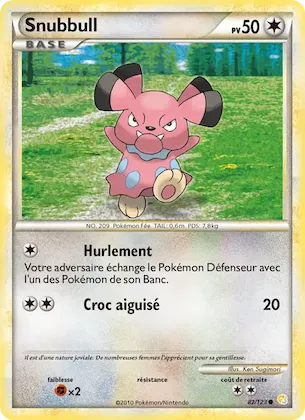 Snubbull n° 82 – HeartGold SoulSilver
