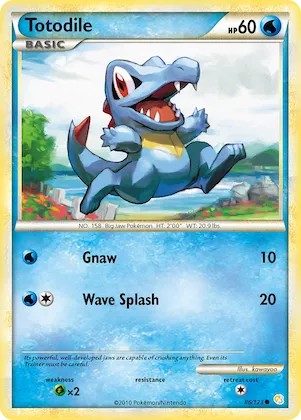 Totodile #86 – HeartGold & SoulSilver