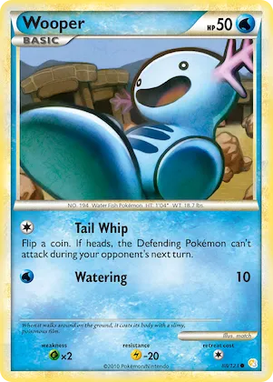 Wooper #88 – HeartGold & SoulSilver