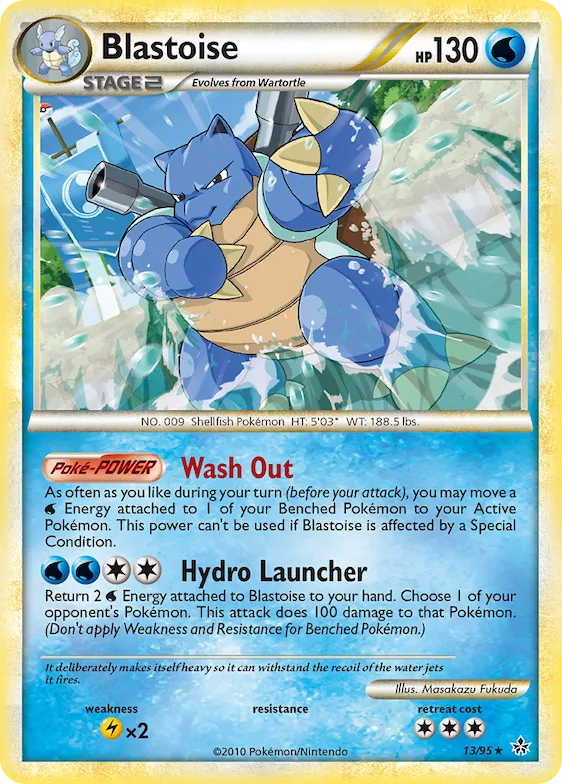 Blastoise #13 – HS—Unleashed