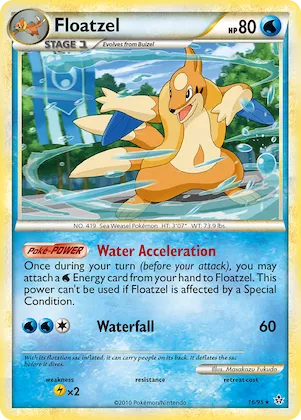 Floatzel #16 – HS—Unleashed