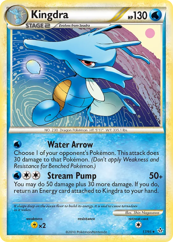 Kingdra #17 – HS—Unleashed