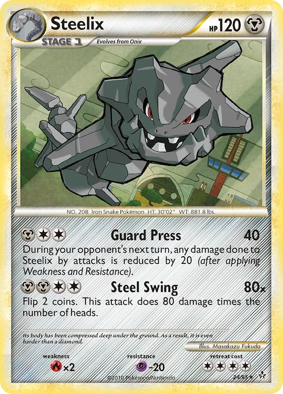 Steelix #24 – HS—Unleashed