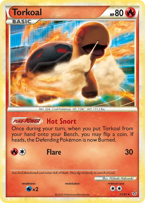 Torkoal #25 – HS—Unleashed