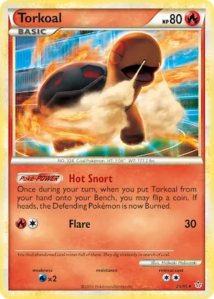 Torkoal #25 – HS—Unleashed