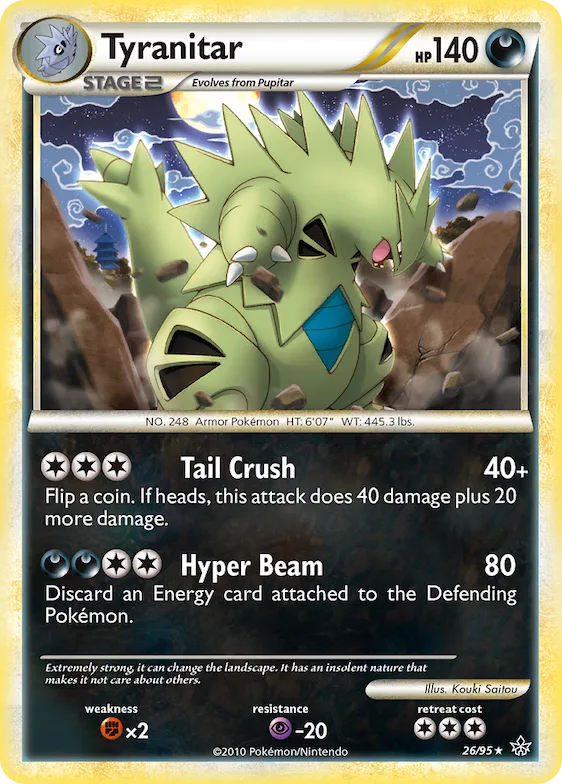 Tyranitar #26 – HS—Unleashed