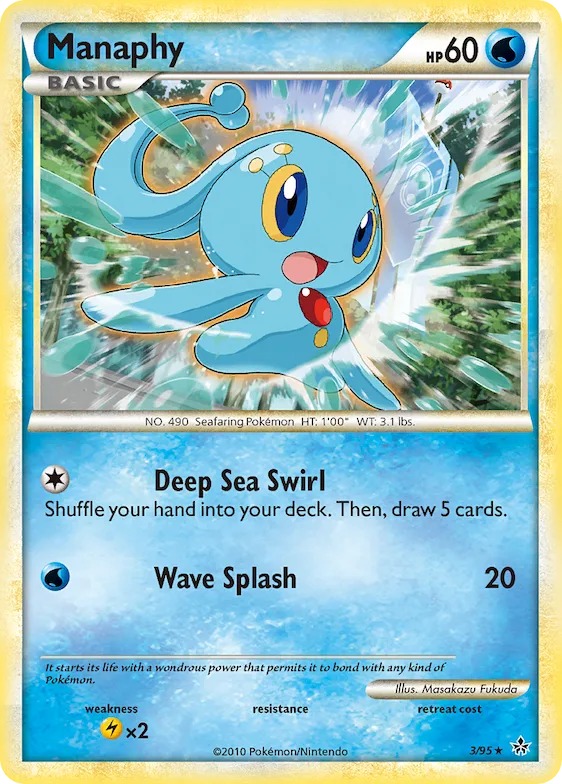 Manaphy #3 – HS—Unleashed
