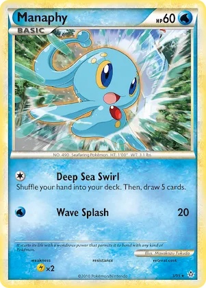 Manaphy #3 – HS—Unleashed