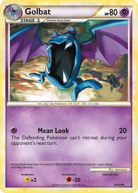Golbat #30 – HS—Unleashed