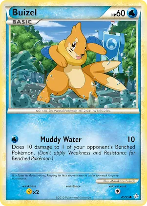 Buizel #45 – HS—Unleashed