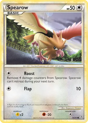 Spearow #62 – HS—Unleashed