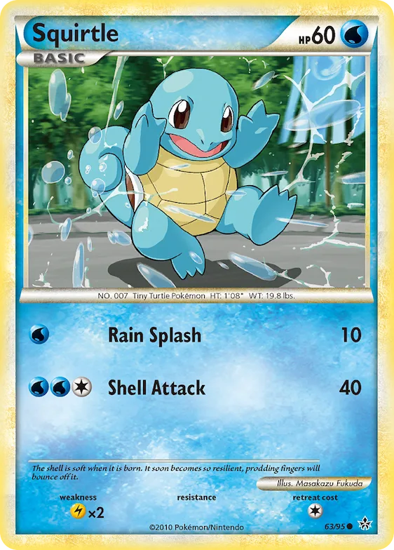 Squirtle #63 – HS—Unleashed