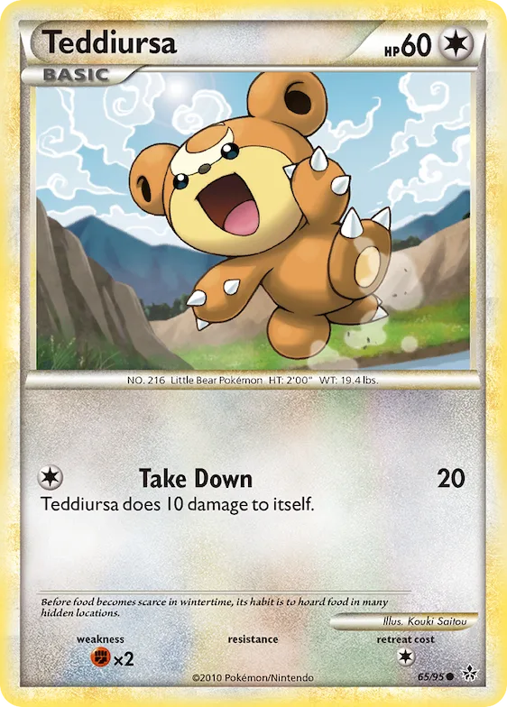 Teddiursa #65 – HS—Unleashed
