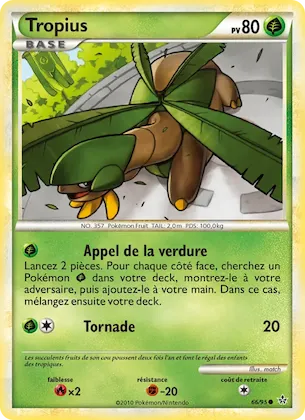 Tropius n° 66 – Déchaînement