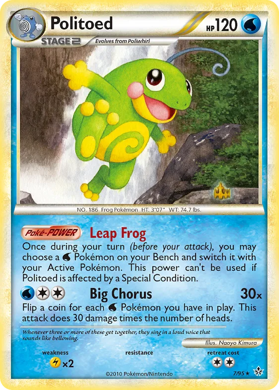 Politoed #7 – HS—Unleashed