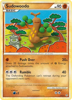 Sudowoodo #9 – HS—Unleashed