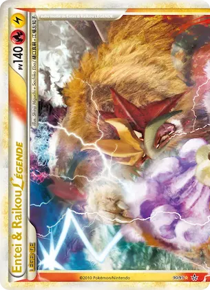 Entei & Raikou LÉGENDE (haut) 90 – Déchaînement