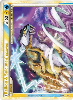 Raikou & Suicune LEGENDE Nr. 92 – Entfesselt