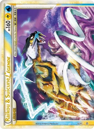 Raikou & Suicune LÉGENDE (haut) 92 – Déchaînement