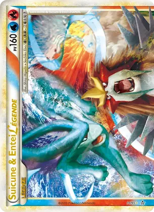Suicune & Entei LÉGENDE (haut) 94 – Déchaînement