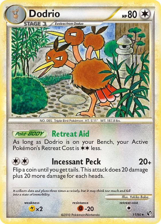 Dodrio #11 – HS—Undaunted