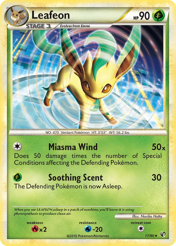 Leafeon #17 – HS—Undaunted