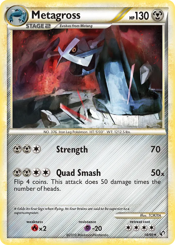 Metagross #18 – HS—Undaunted
