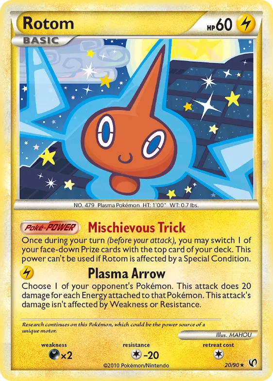 Rotom #20 – HS—Undaunted