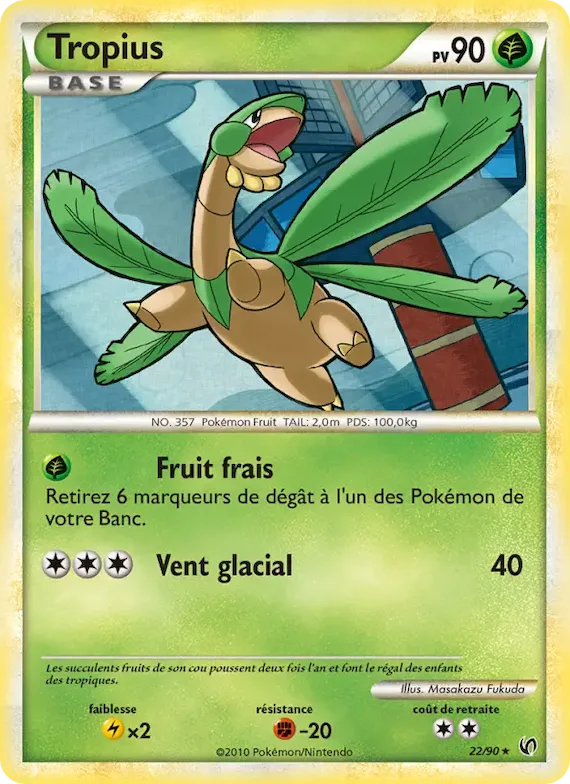 Tropius 22 – Indomptable
