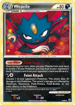 Weavile #25 – HS—Undaunted