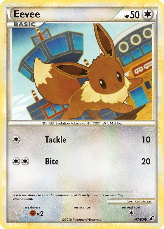 Eevee #47 – HS—Undaunted