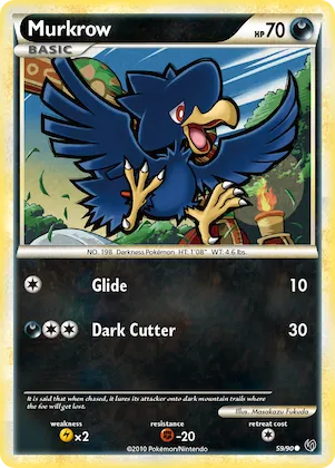 Murkrow #59 – HS—Undaunted