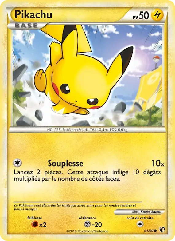 Pikachu 61 – Indomptable