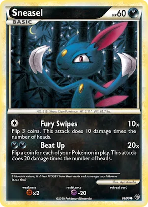 Sneasel #68 – HS—Undaunted